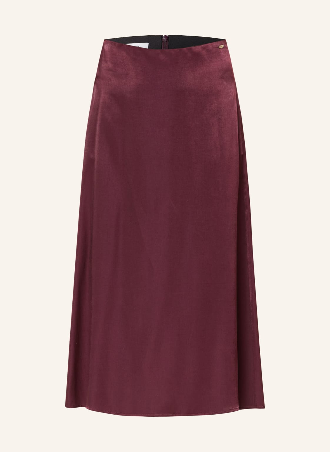 Cinque Satynowa Spódnica Cirio rot