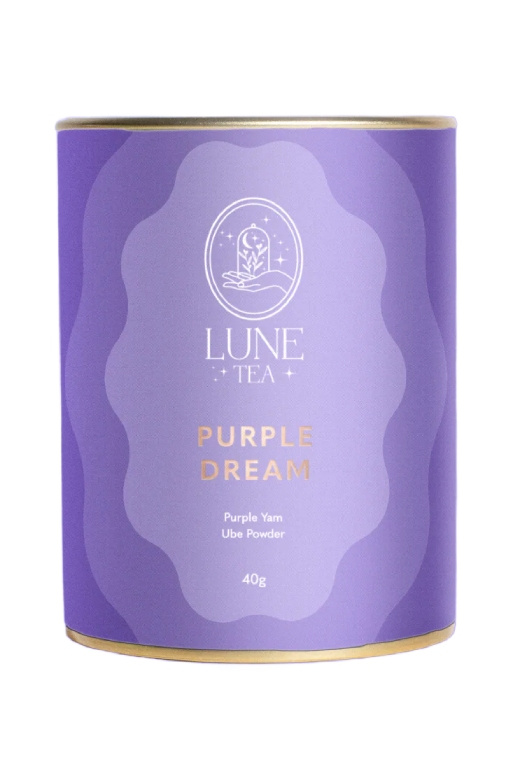 Lune Tea Purple Dream - sproszkowany fioletowy proszek z Ube 40g