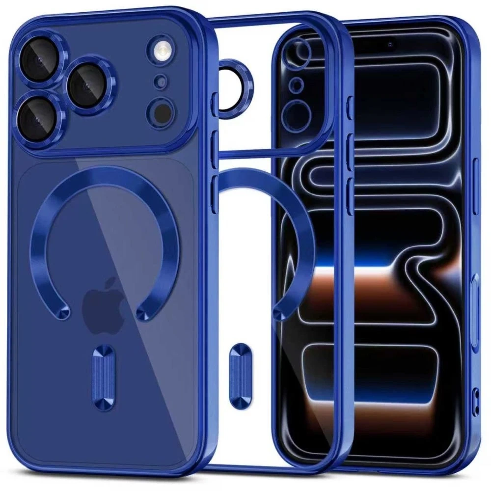 TECH-PROTECT MAGFLEX MAGSAFE IPHONE 17 PRO MAX SHINY DEEP BLUE