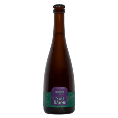 Kombucha By Laurent Kombucha noir bloom na buku o smaku kwiatów czarnego bzu 375 ml Bio - żywność