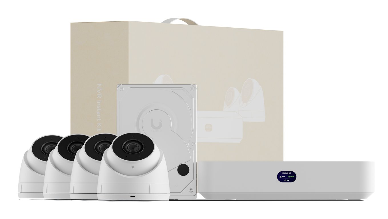 Ubiquiti UNVR-Instant-Kit zestaw do monitoringu wideo Przewodowa