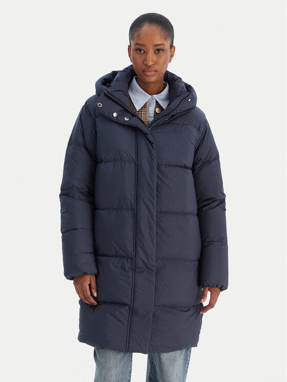 Tommy Hilfiger Kurtka puchowa Modern WW0WW46535 Granatowy Regular Fit