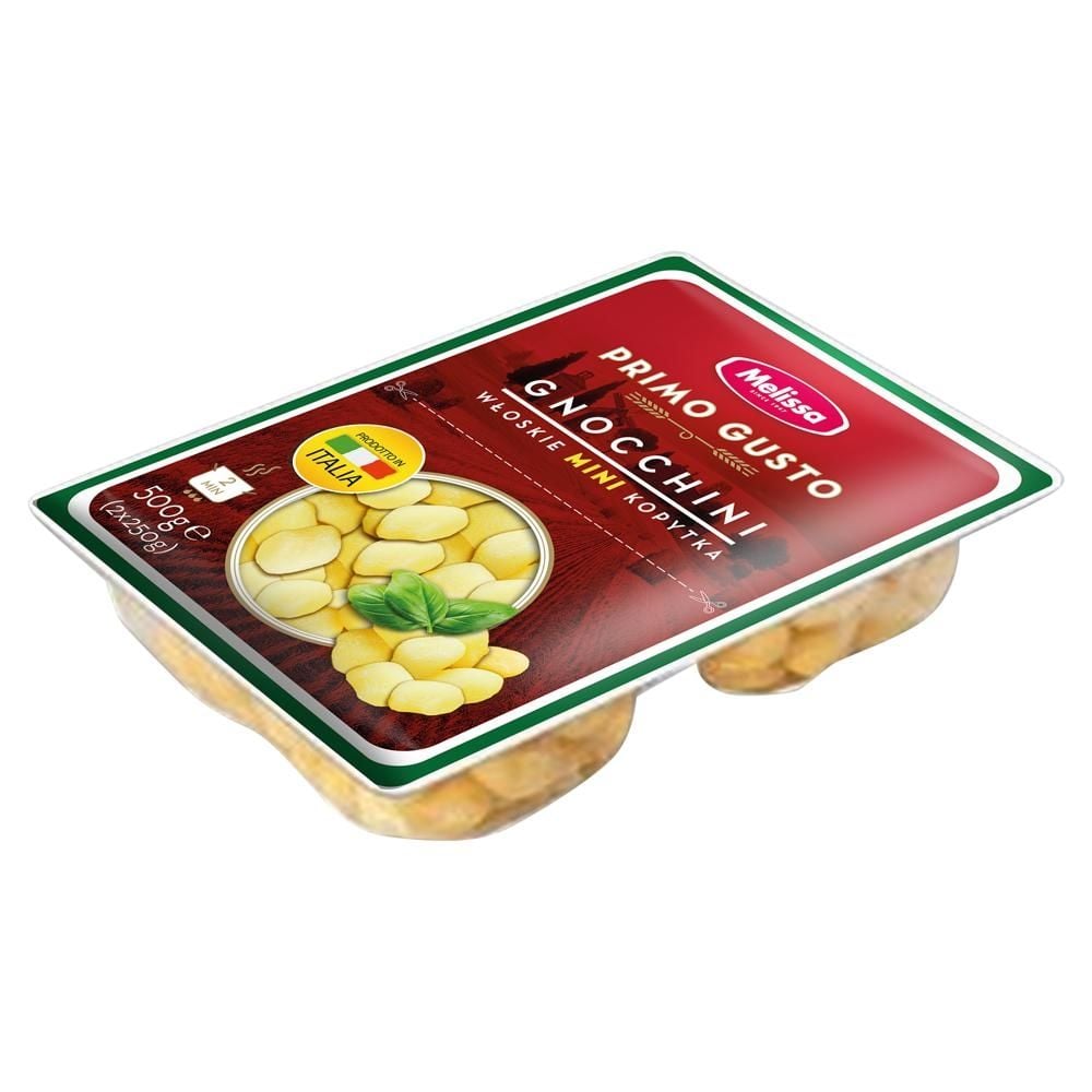 Melissa Primo Gusto Gnocchini włoskie mini kopytka 500 g (2 x 250 g)