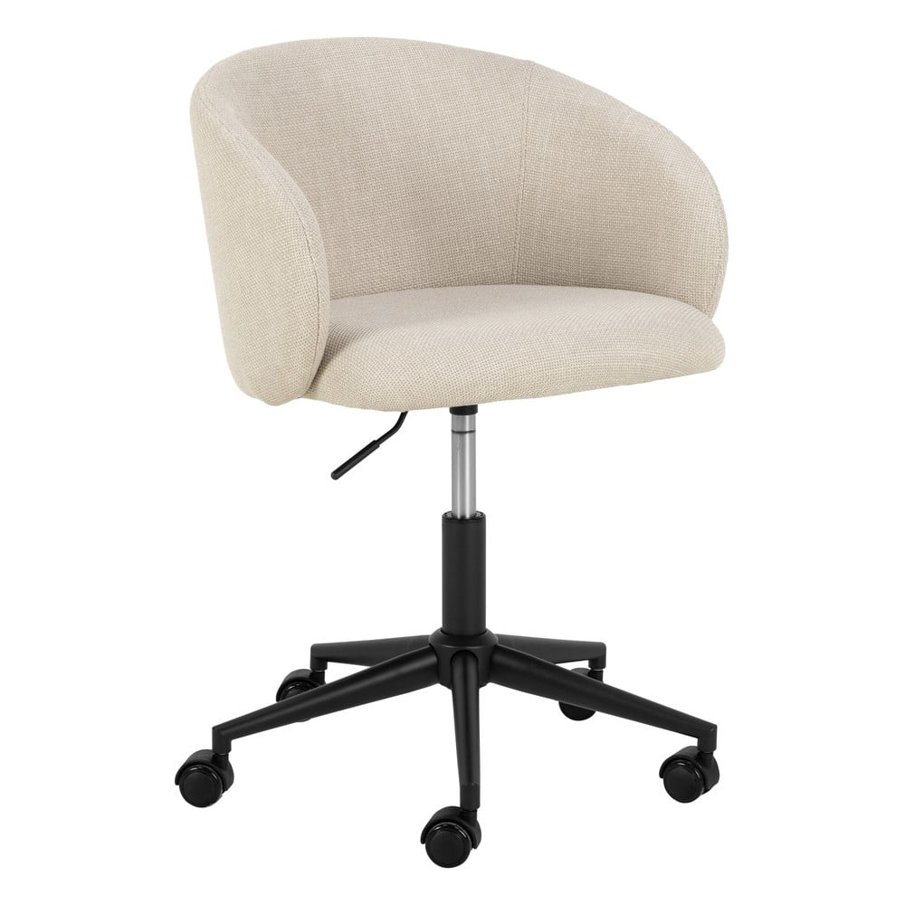 Beżowe krzesło biurowe Eleanor – Actona