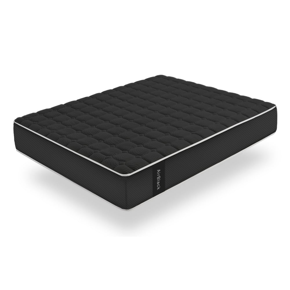 Twardy piankowy materac 160x190 cm Air Black – Moonia