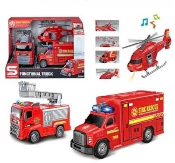 Zestaw pojazdów straży pożarnej