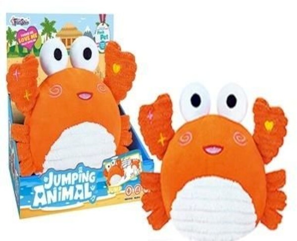 Skaczący krab z muzyką