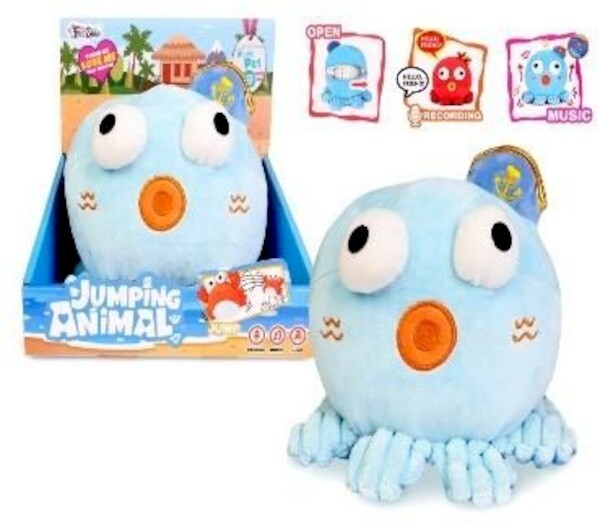 Ośmiornica skacząca z muzyką