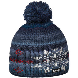 Czapka Beanie Ike Pompon by Eisbär, ciemnoniebieski, One Size