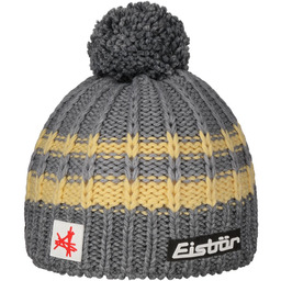 Czapka z Pomponem Kova Skipool by Eisbär, szary, One Size