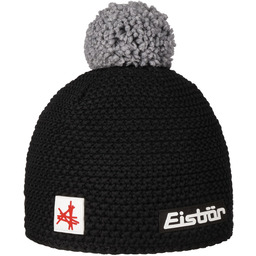 Czapka z Pomponem Jamie Skipool by Eisbär, czarny, One Size