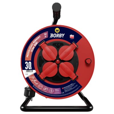 Przedłużacz bębnowy BORBY BY-02-36614 (30 m)