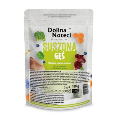Karma dla psa suszona DOLINA NOTECI Premium Gęś 150 g
