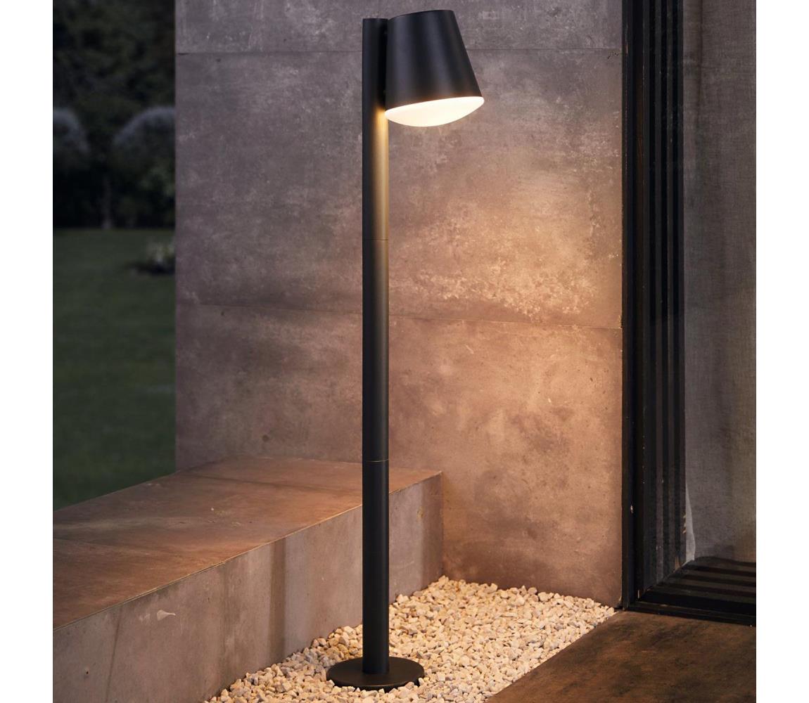 Eglo 33561 - Lampa zewnętrzna LED ściemnialna CALDIERO-C 1xE27/9W/230V IP44 antracyt