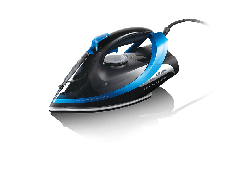 Koenic KSI 2625 Steam Iron Czarny, niebieski