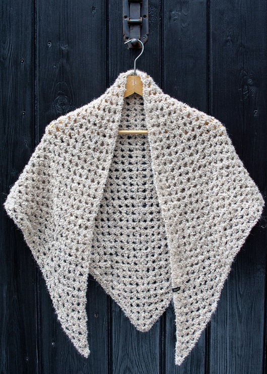 Chusta szal z alpaki