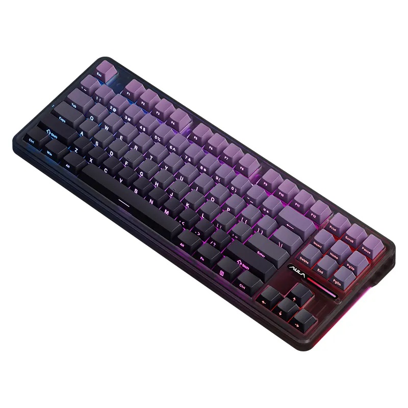 Klawiatura mechaniczna AULA F87 Pro czarna AUF87P-PBG-GW4-E