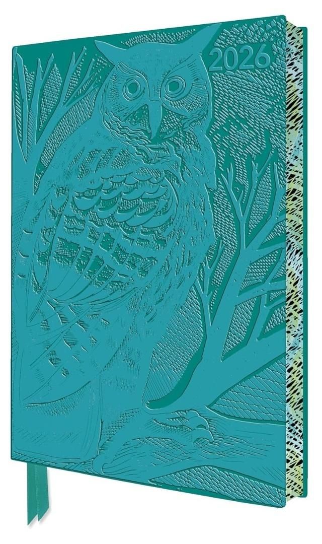 Terminarz 2026 A5 Sowa Angela Harding - kalendarz