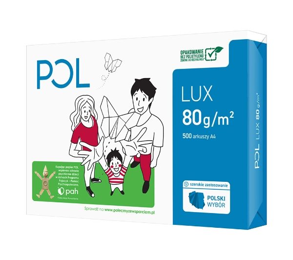 International Paper POL LUX A4 80 g/m2 500 Arkuszy POLLP480