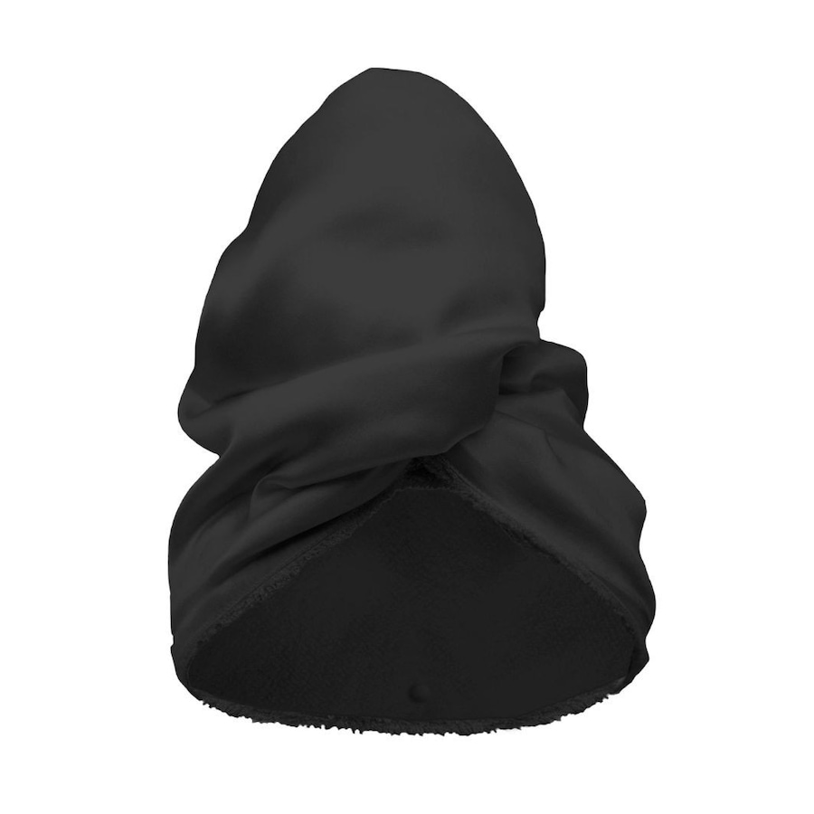 So fluffy Jedwabno bambusowy turban Ręczniki 1 ct Czarny