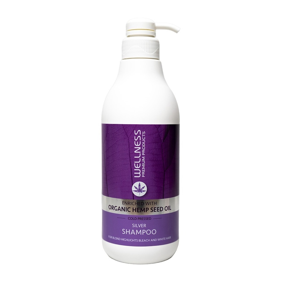 Wellness WELLNESS PREMIUM PRODUCTS Silver szampon neutralizujący żółte odcienie do włosów blond 1000ml Odżywki do włosów