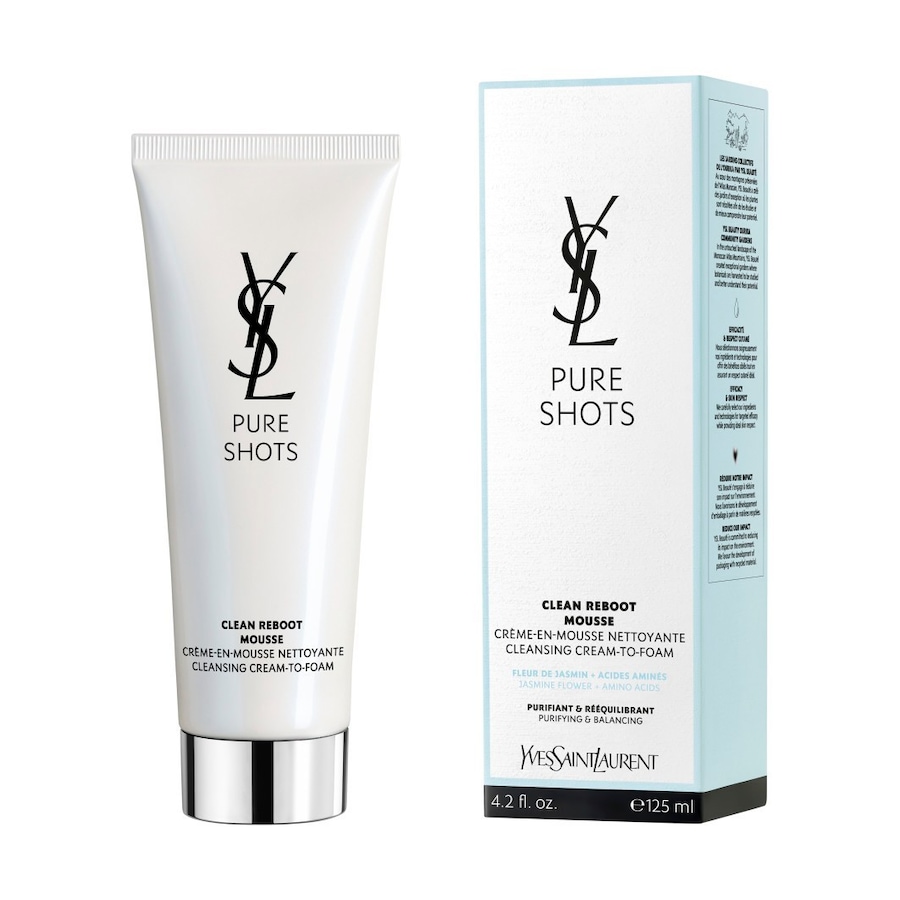 Yves Saint Laurent Pure Shots Clean Reboot Cleanser Kremy oczyszczające 125 ml