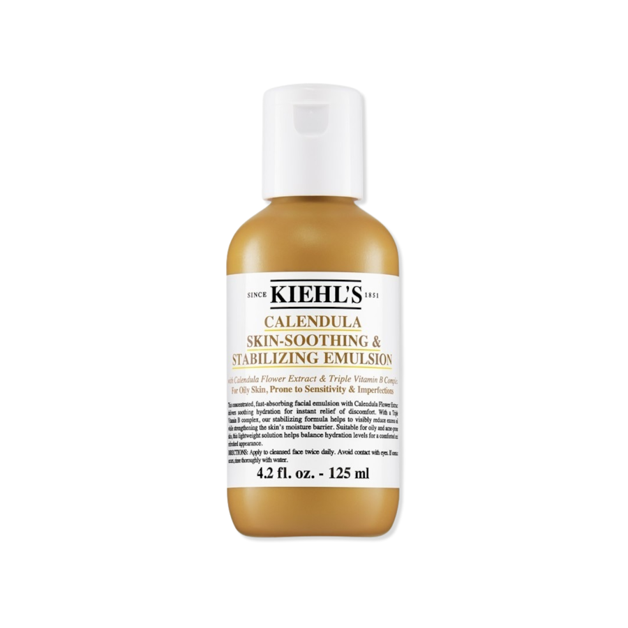 Kiehl`s Kiehl's Calendula Skin-Soothing & Stabilizing Emulsion – emulsja łagodząca i normalizująca skórę z nagietkiem Kremy do twarzy 125 ml