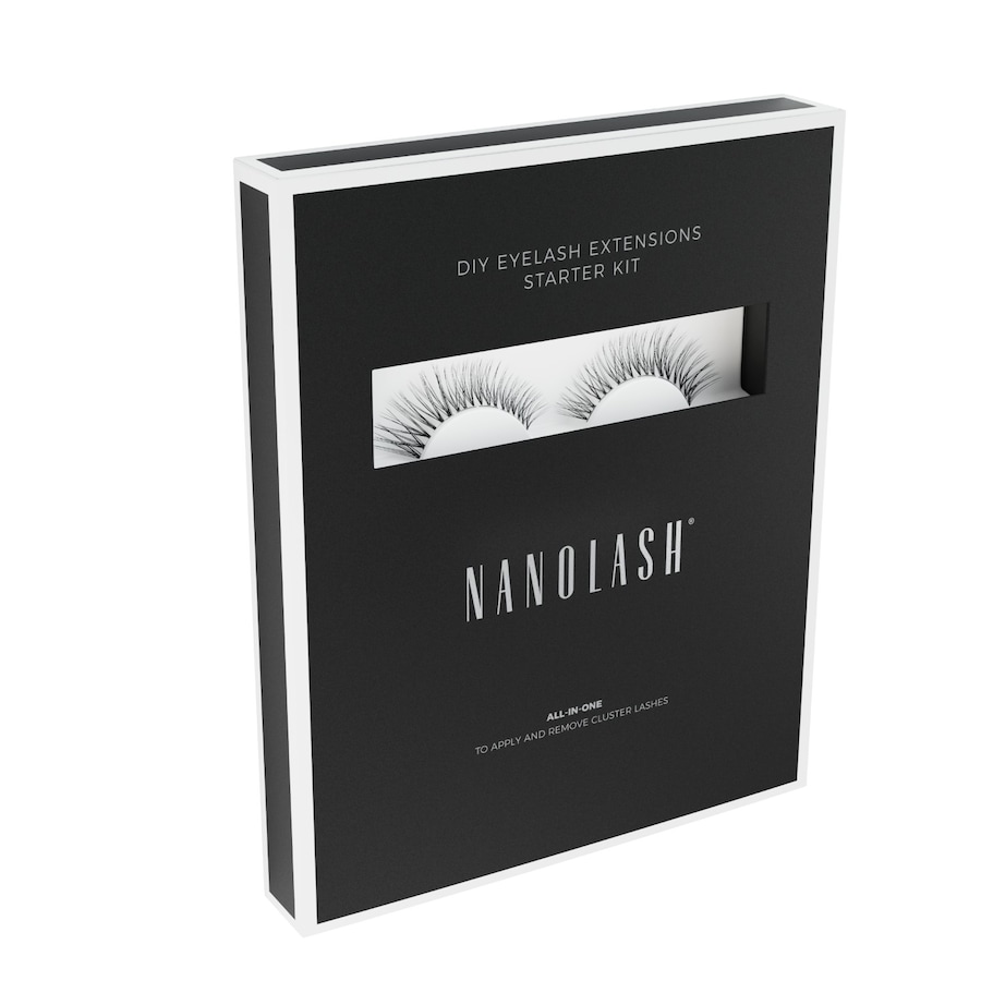Nanolash Rzęsy bondingowe do samodzielnej aplikacji (DIY) - Zestaw startowy Sztuczne rzęsy 1 ct Charm