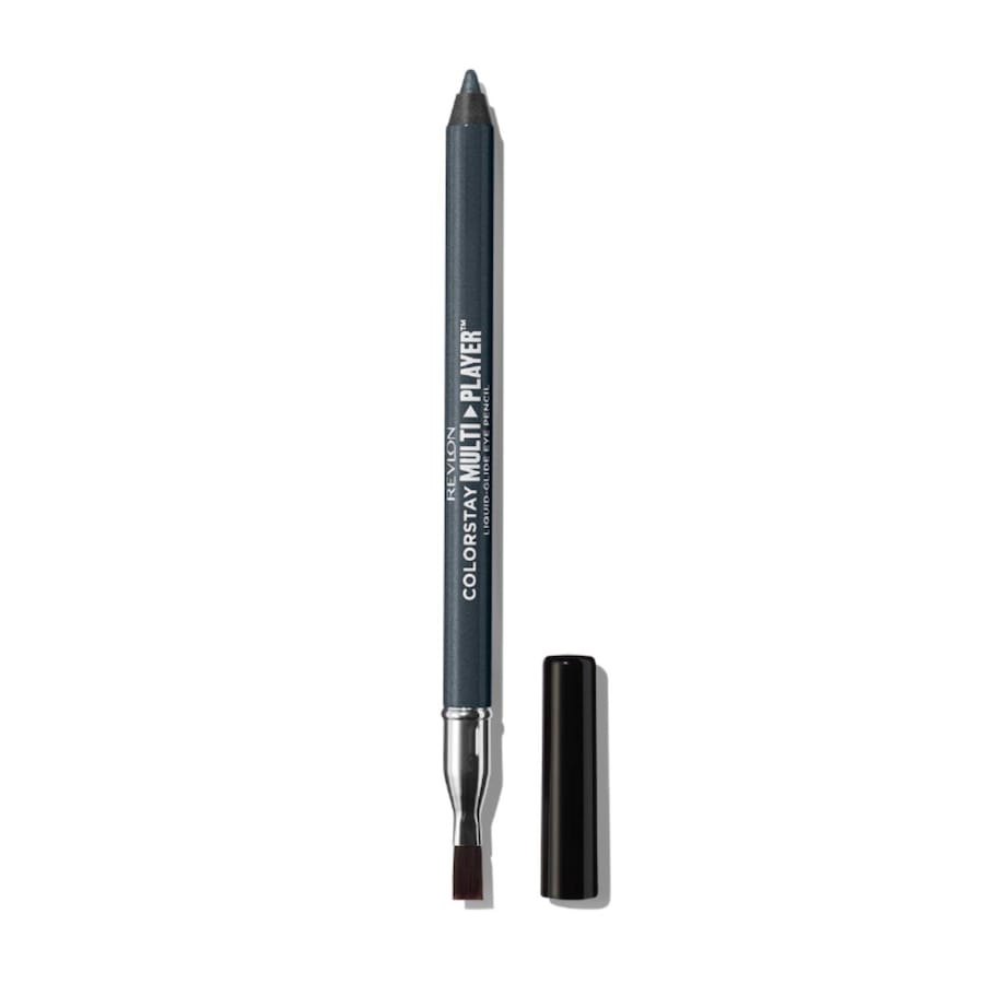 Revlon Professional Revlon ColorStay Multiplayer Liquid-Glide Eye Pencil, uniwersalna kredka do oczu ze zintegrowanym pędzelkiem do blendowania, wodoodporna, 405 Fortress Eyelinery 0,9 g 0.9 g