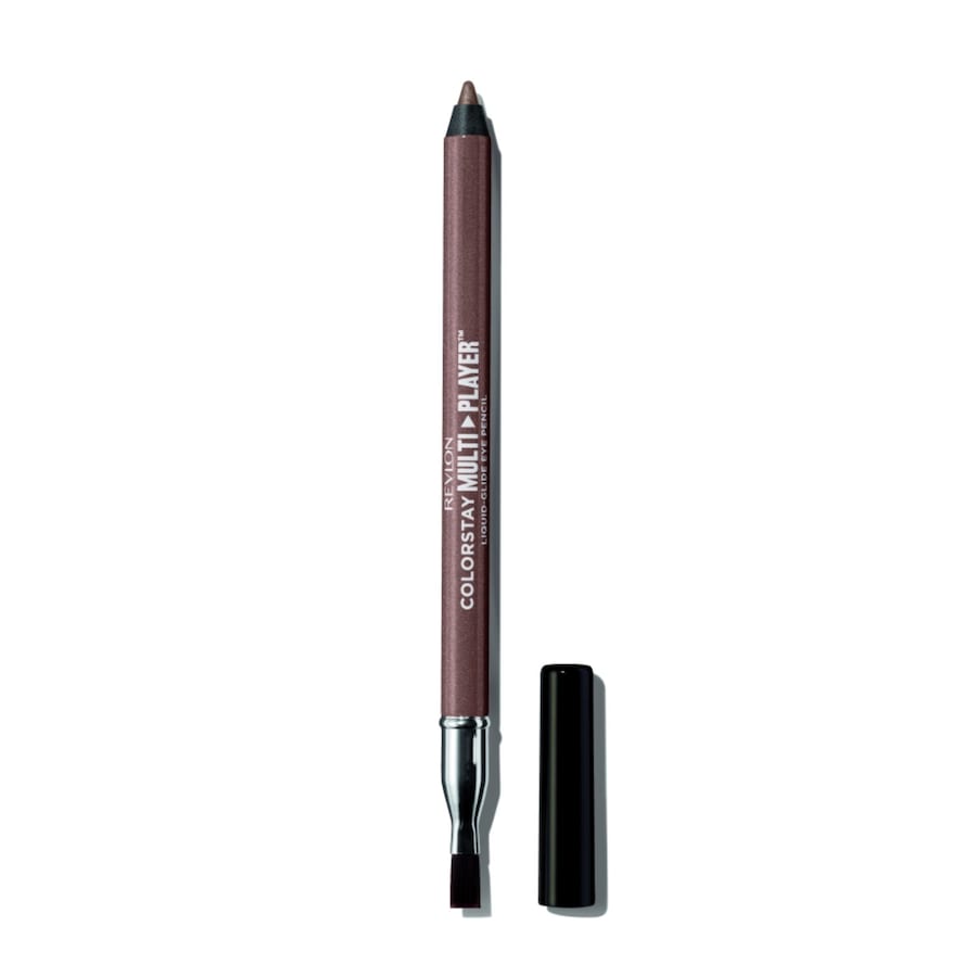 Revlon Professional Revlon ColorStay Multiplayer Liquid-Glide Eye Pencil, uniwersalna kredka do oczu ze zintegrowanym pędzelkiem do blendowania, wodoodporna, 405 Fortress Eyelinery 0,9 g 0.9 g