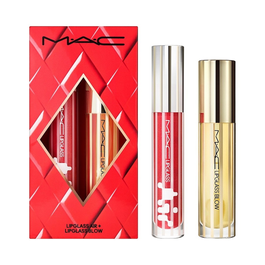 MAC MAC Holiday Blowing Air Kisses Glossy Lips Duo Zestawy do makijażu ust 1 ct 1 szt.