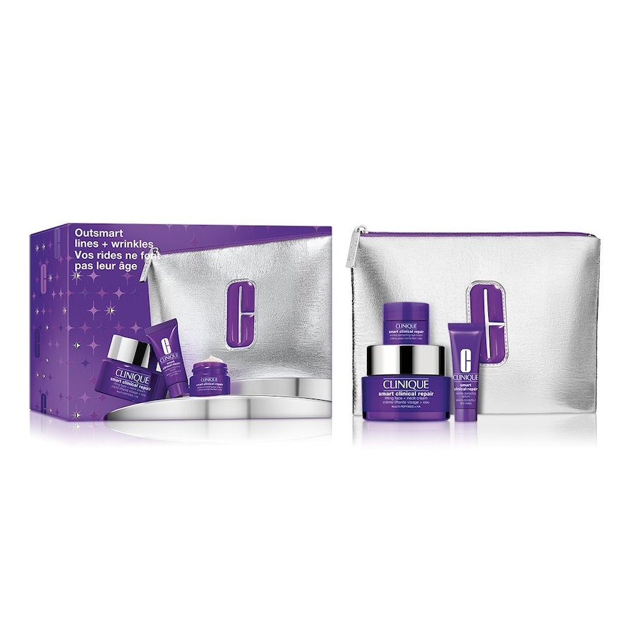 Clinique Clinique Smart Holiday Set / Outsmart Lines + Wrinkles: Smart Clinical Repair Set Zestawy do pielęgnacji twarzy 1 ct