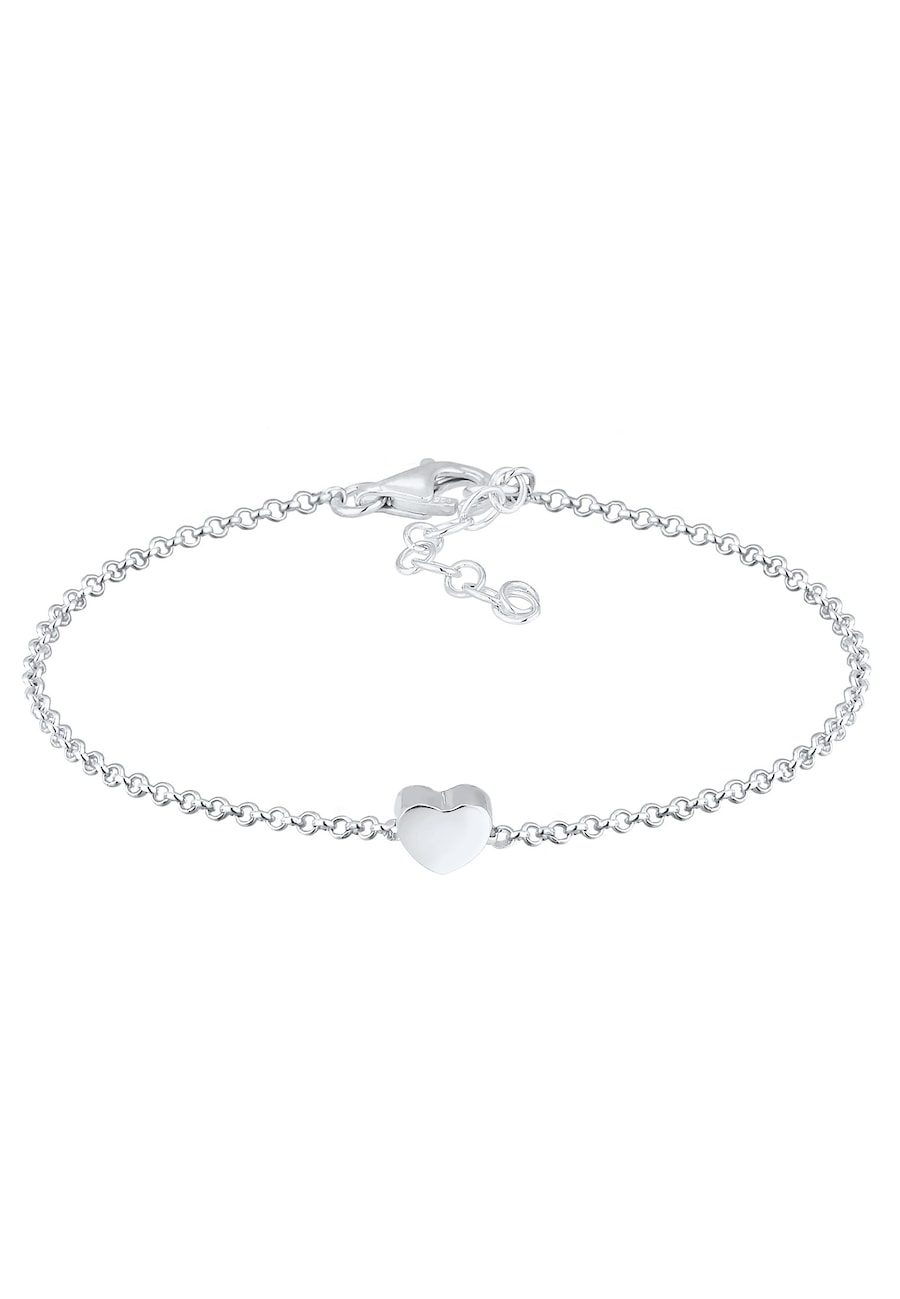 Elli Damski wisiorek Serce Miłość Filigranowy w srebrze 925 Sterling Silver Bransoletki 1 ct