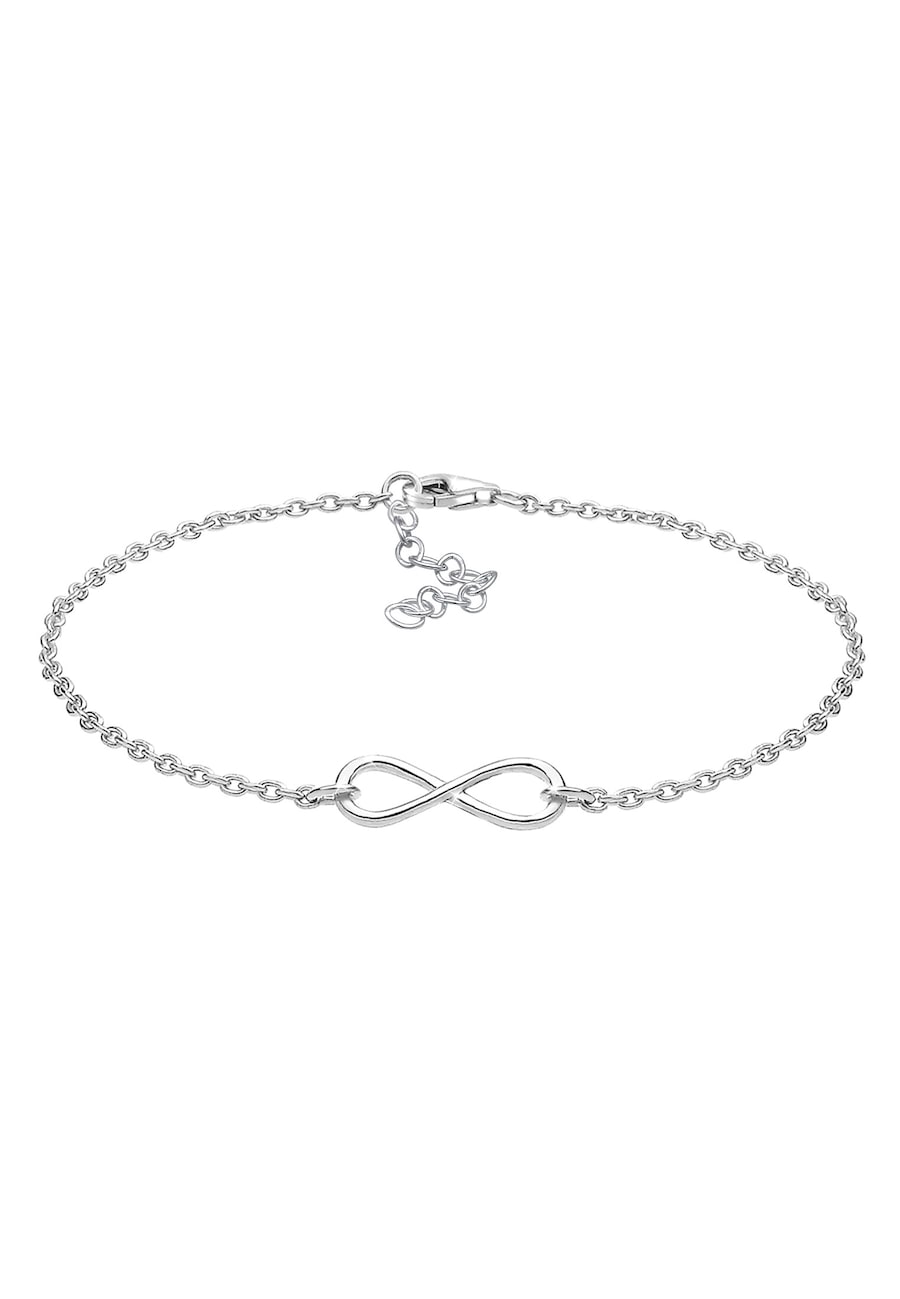 Elli Damski Symbol Nieskończoności filigranowe w srebrze 925 Sterling Silver Bransoletki 1 ct