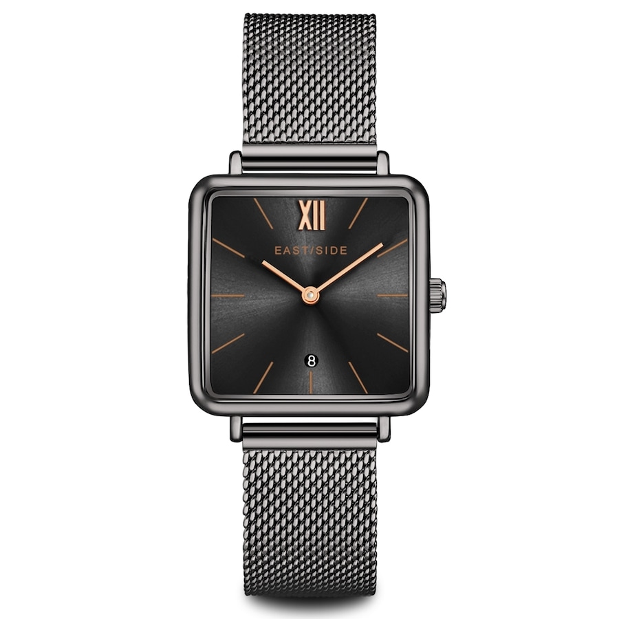 EASTSIDE Zegarek kwarcowy Grand Antracytowy Stal nierdzewna Antracytowy Zegarki damskie 1 ct Damski