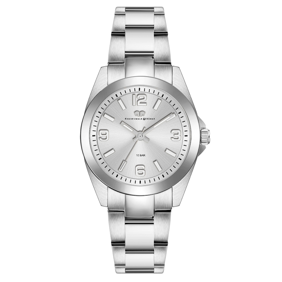 Rhodenwald & Söhne Zegarek kwarcowy Majestia Stal nierdzewna Srebrny Zegarki damskie 1 ct Damski