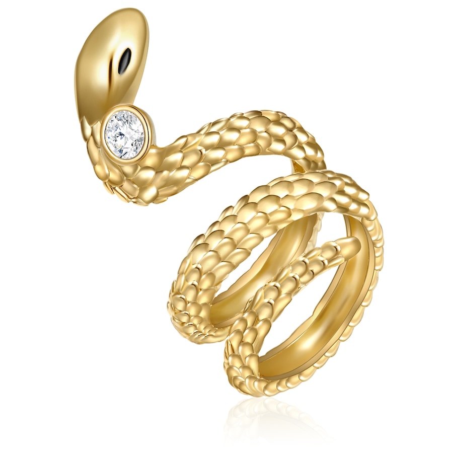 Lulu & Jane Waż Stop metali Zdobienie kryształkami Swarovski® Pierścionki 1 ct Damski