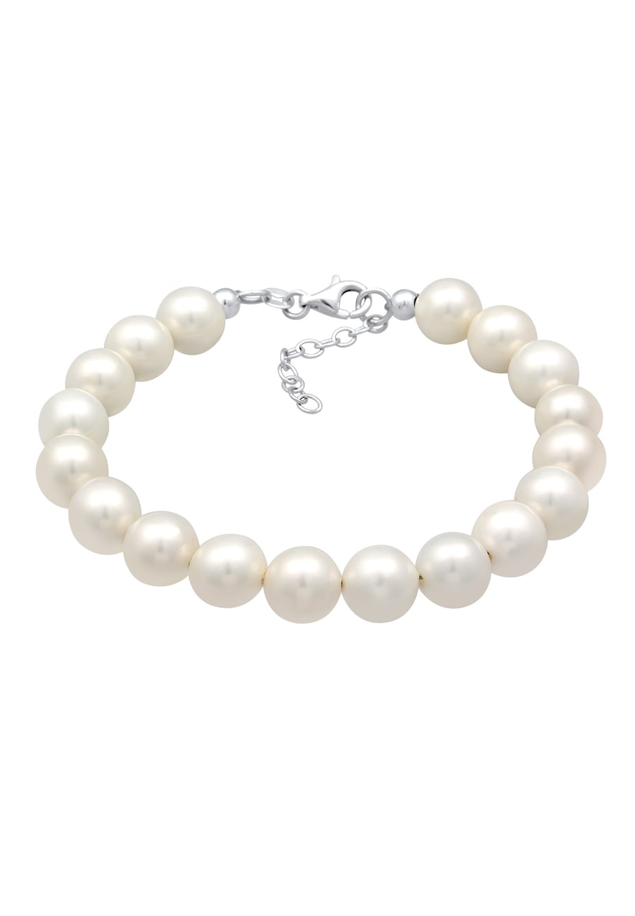 Nenalina Damski Trend Elegant z perłami Shell Core ze srebra próby 925 Sterling Silver Bransoletki 1 ct