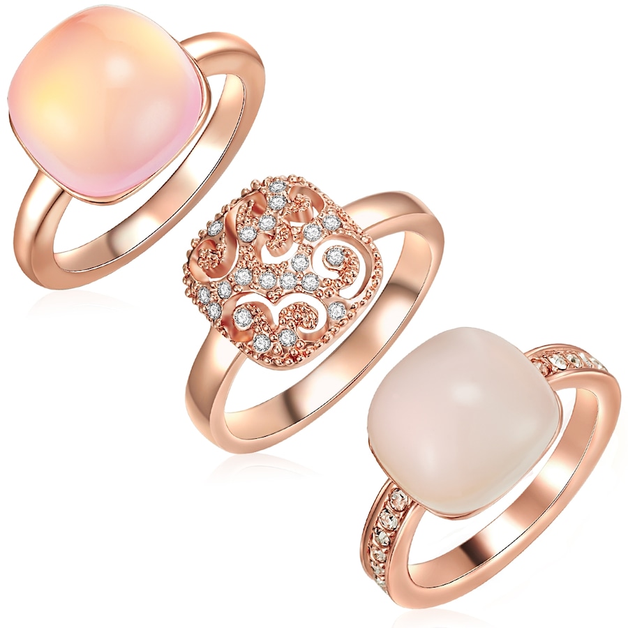 Lulu & Jane Stop metali Zdobienie kryształkami Swarovski® Zestawy 1 ct Damski