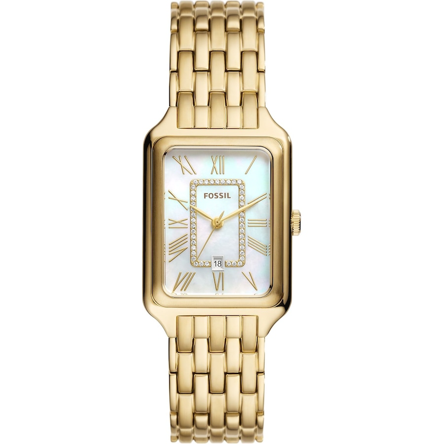 Fossil Kobietyzegarek Fossil Raquel srebrny - stal nierdzewna Zegarki damskie 1 ct Damski