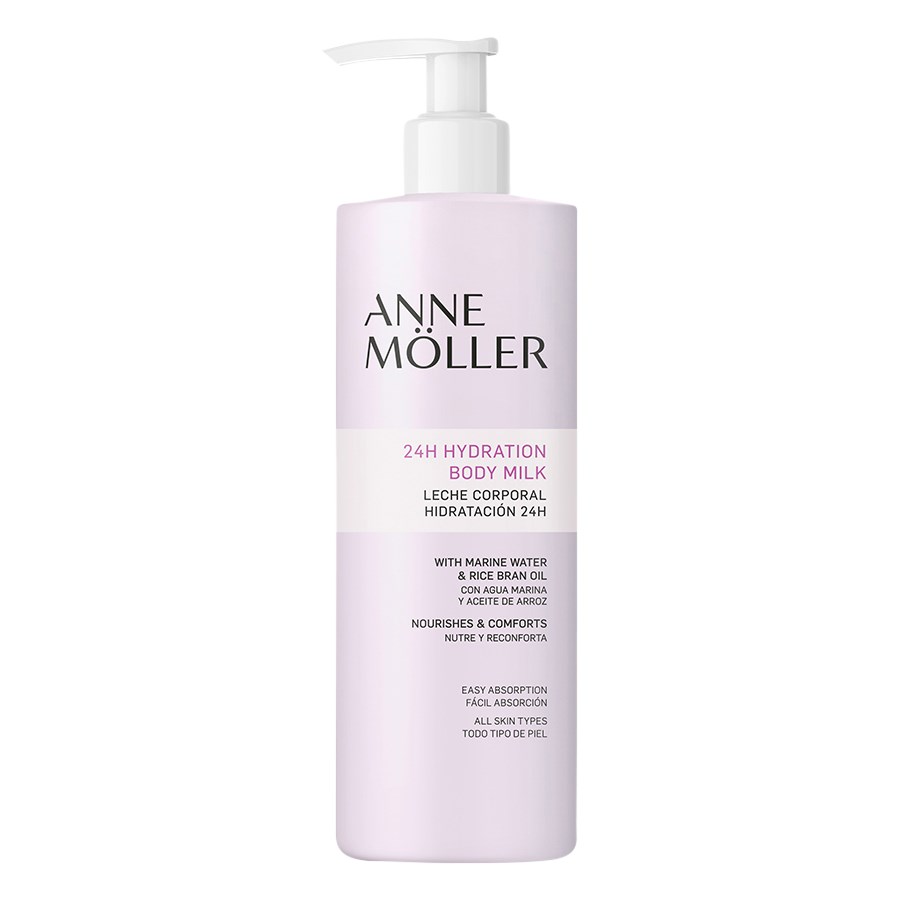 Anne Möller 24h Hydration Body Milk Balsamy do ciała 400 ml Damski