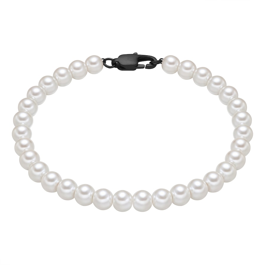 True Rebels Bransoletka Stal nierdzewna Czarny Bransoletki 1 ct Męskie