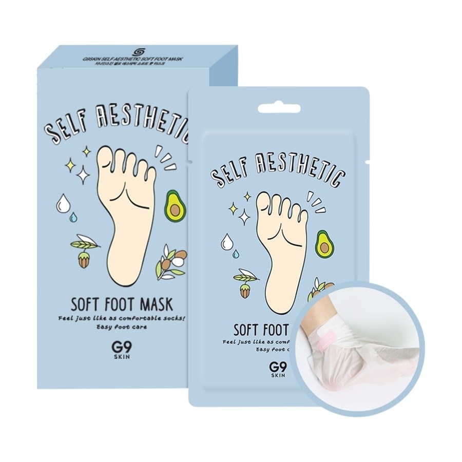G9 Skin Self Aestetics Soft Foot Mask Maski na stopy 10 ml Damski
