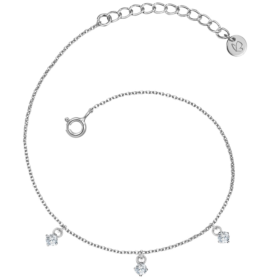 Glanzstücke München Bransoletka z Srebro wysokiej próby w Srebrny Bransoletki 1 ct Damski