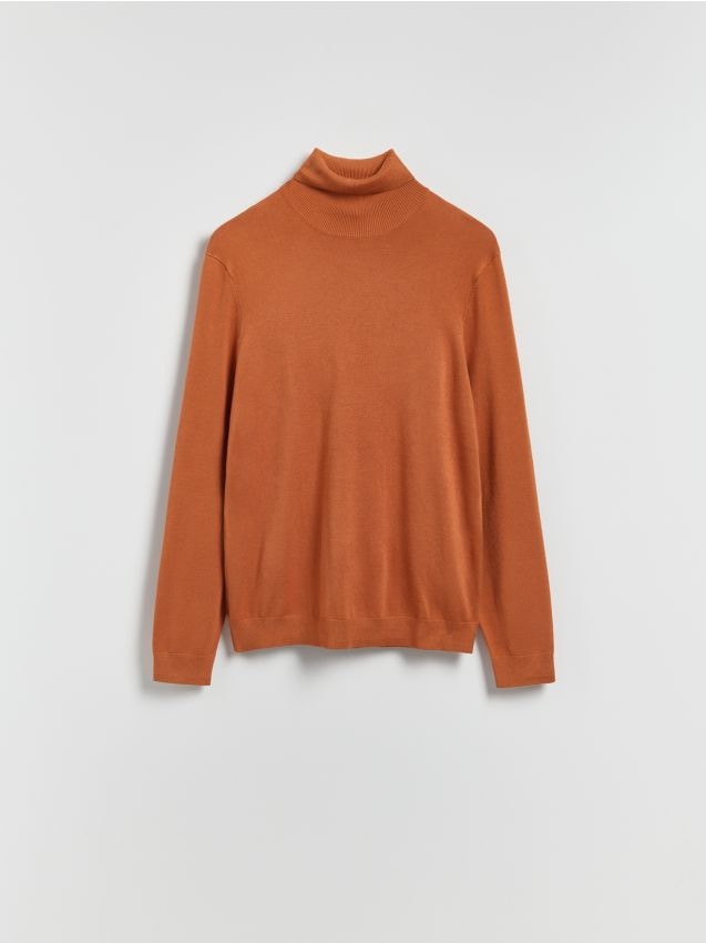 Reserved - Golf z wiskozą - miedziany