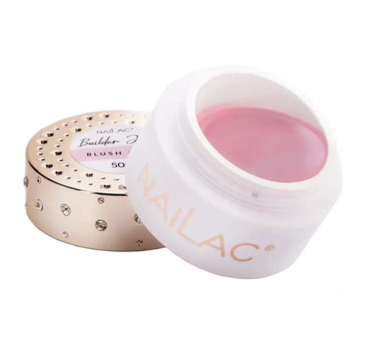 NaiLac Builder Jelly żel budujący do modelowania płytki paznokcia Blush On! 50 g