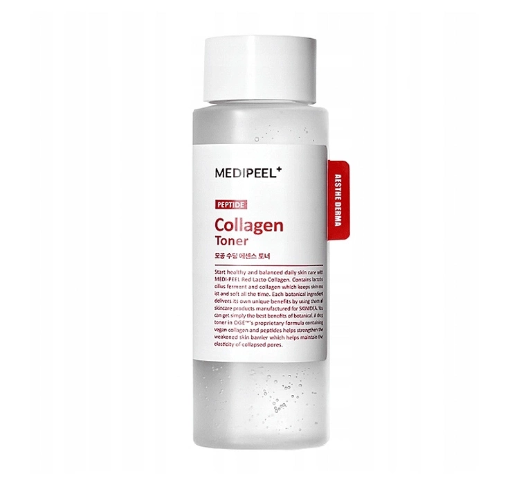 MEDIPEEL Red Lacto Collagen Soothing Essence Toner łagodzący tonik do twarzy 200 ml
