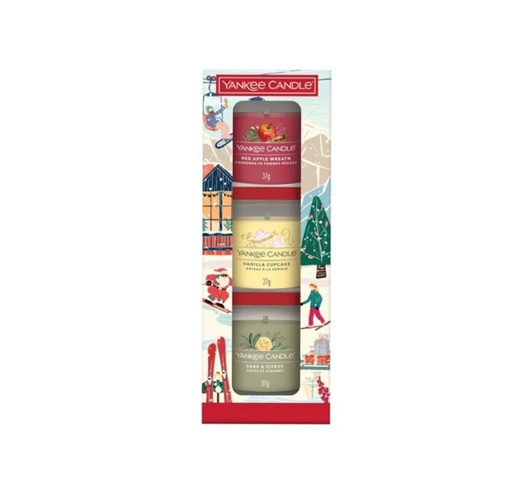 Yankee Candle Apres Ski 2 zestaw mini świec 3 x 37 g