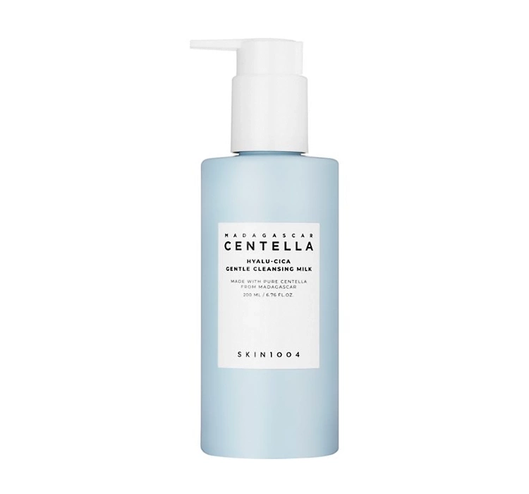 SKIN1004 Madagascar Centella Hyalu-Cica delikatne mleczko oczyszczające do twarzy 200 ml