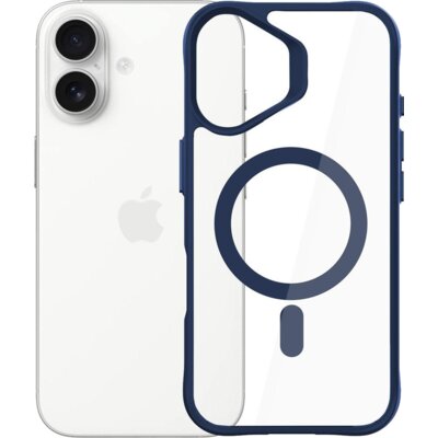 Etui 3MK Satin Guardx MagCase do Apple iPhone 17 Przezroczysto-niebieski